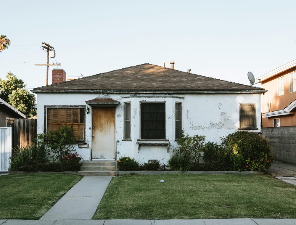 A dated home in need of work
